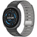 Samsung Galaxy Watch 8 - 40mm Magnetic Silicone Strap (Black/Grey)