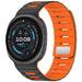Samsung Galaxy Watch 9 - 40mm Magnetic Silicone Strap (Black/Orange)