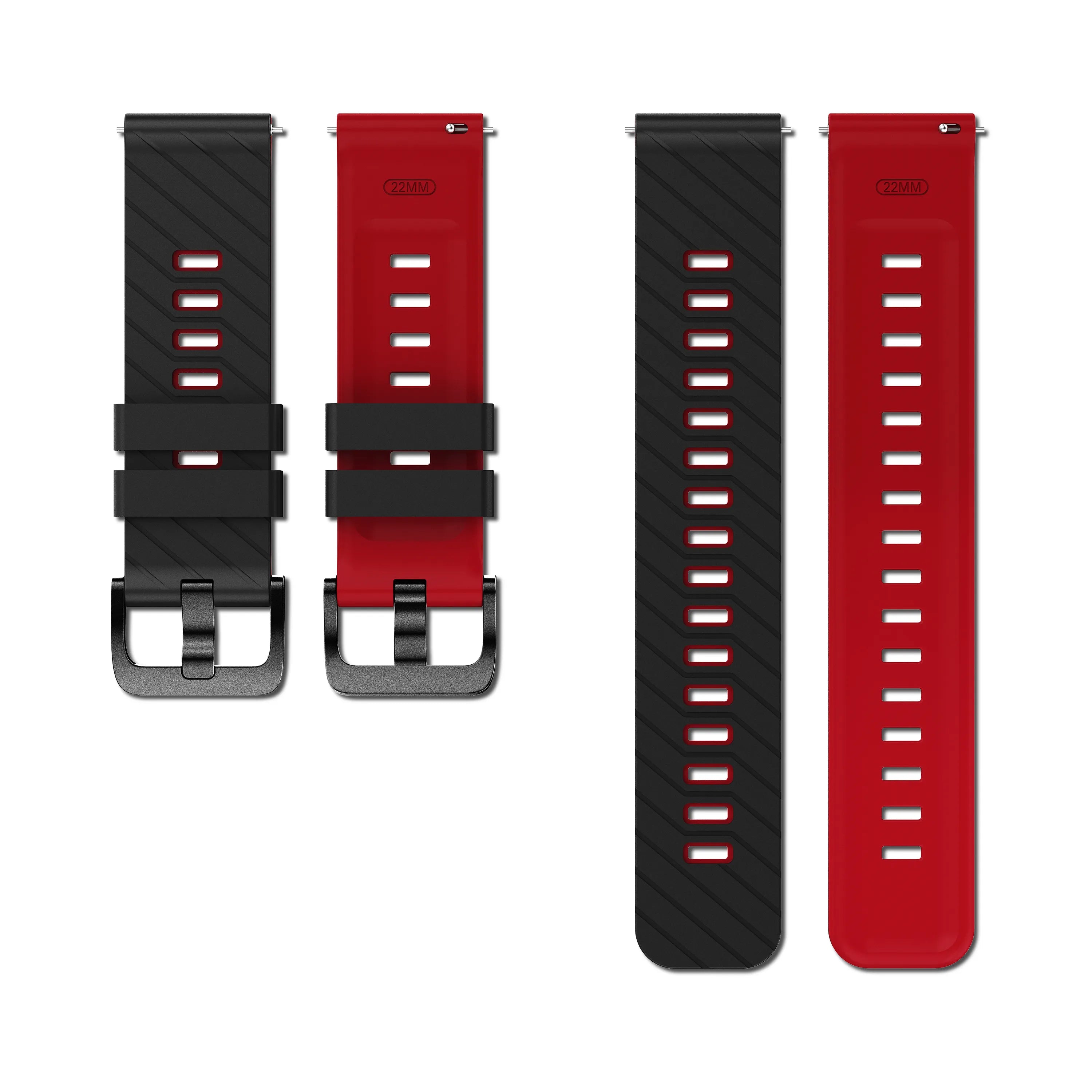Xiaomi Watch S4 Twill Sport Strap (Black/Red)