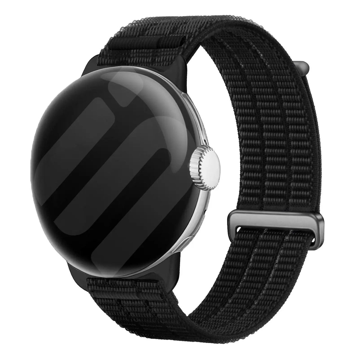 Google Pixel Watch 4 - 45mm Nylon Air Strap (Black)