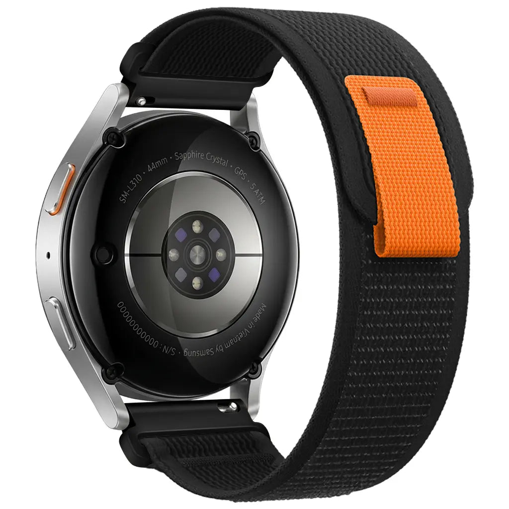Bracelet nylon trail Amazfit Active 2 (noir)