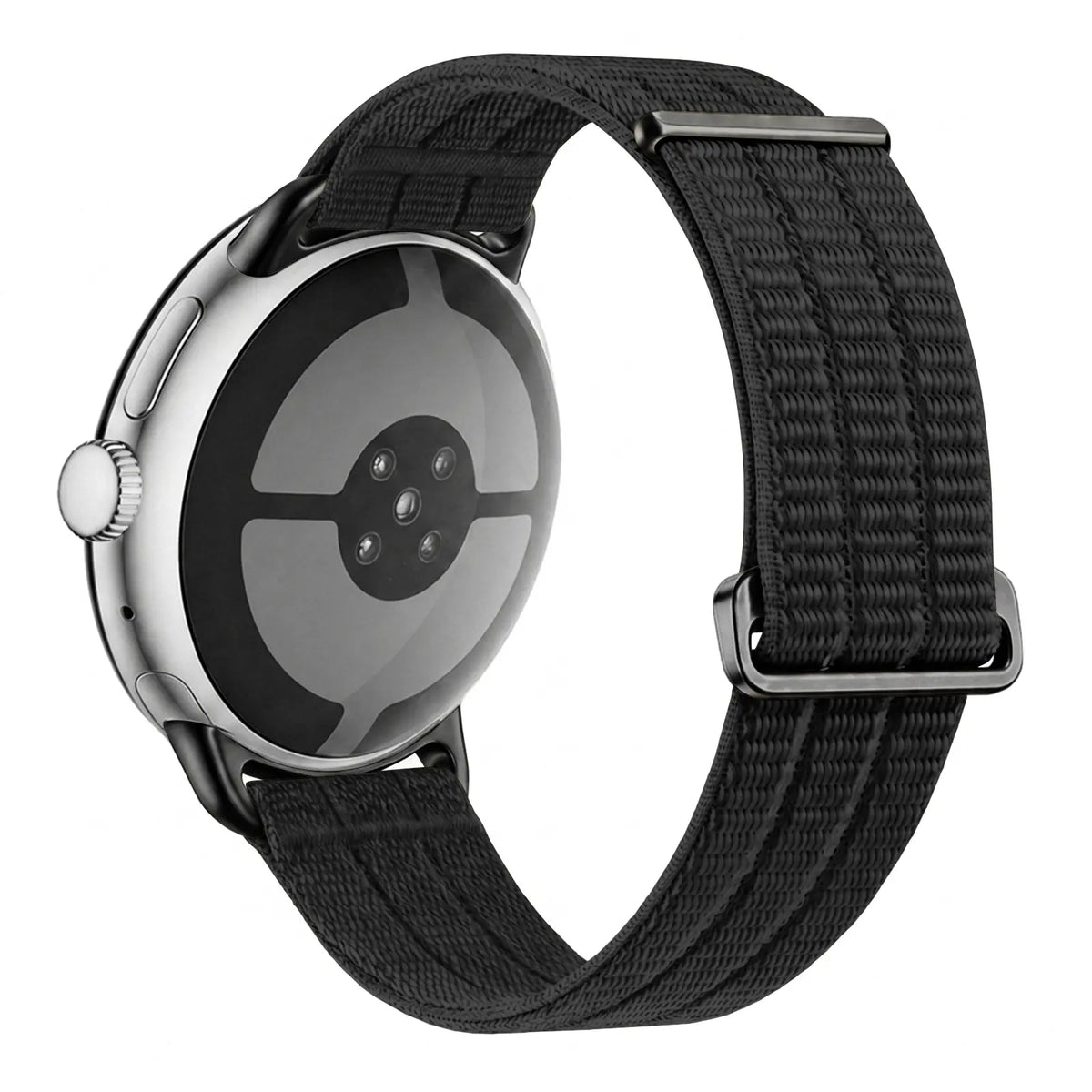Google Pixel Watch 4 - 45mm Nylon Air Strap (Black)