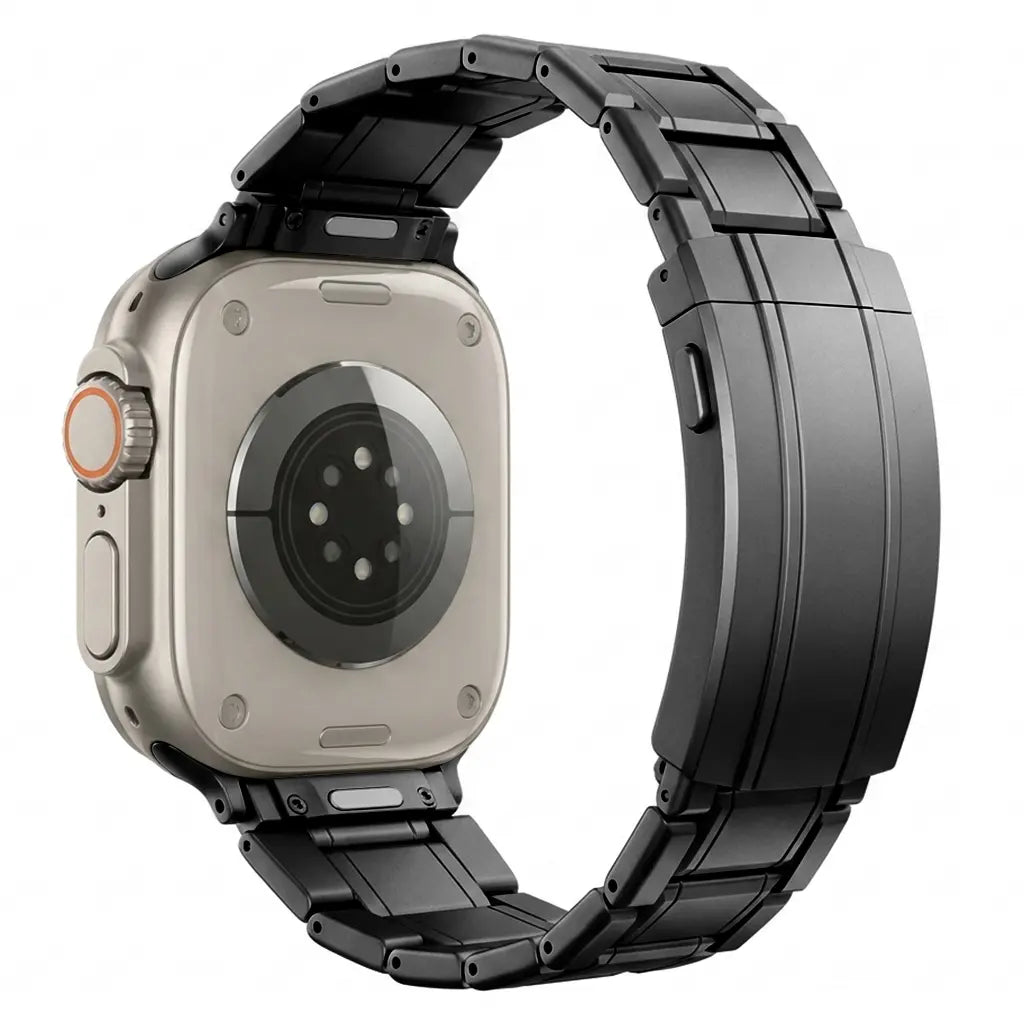 Bracelet titane ajustable Apple Watch (noir)