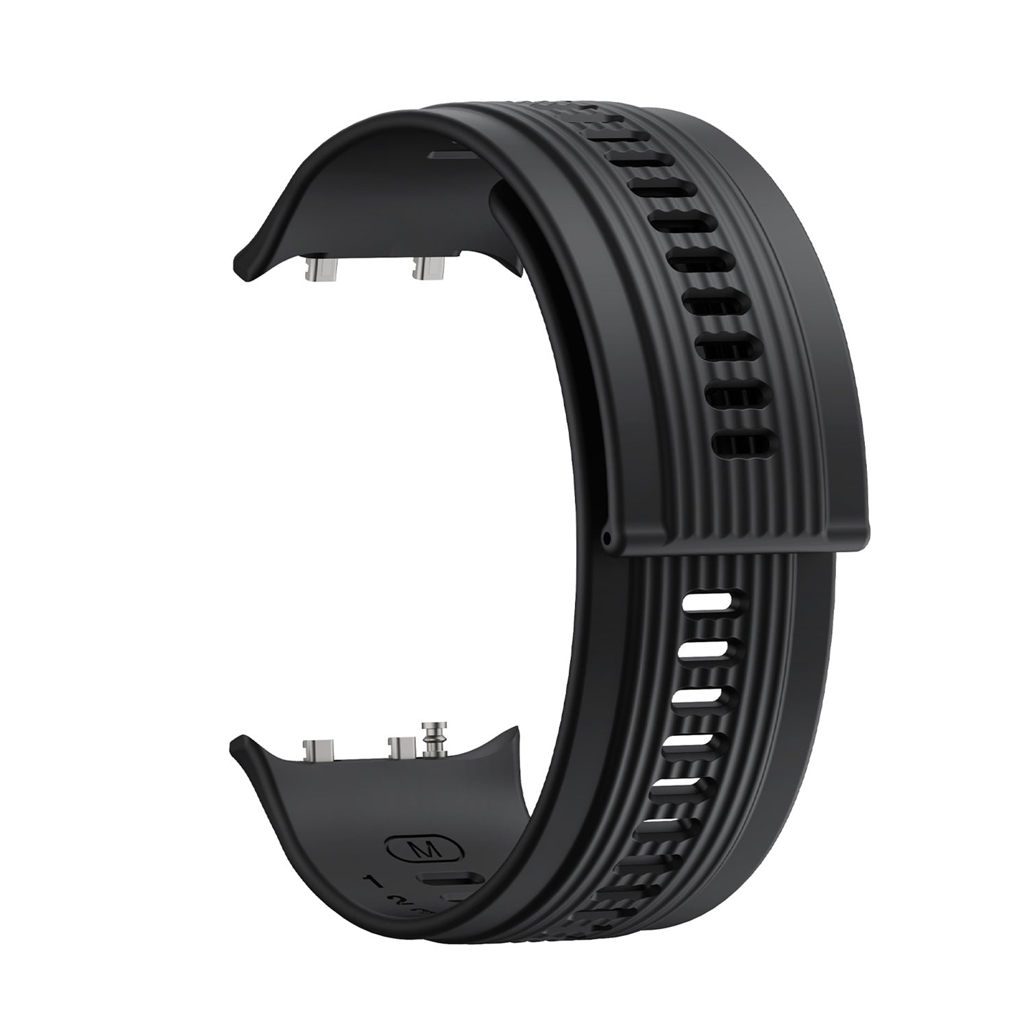 Bracelet silicone Huawei Watch D2 (noir)