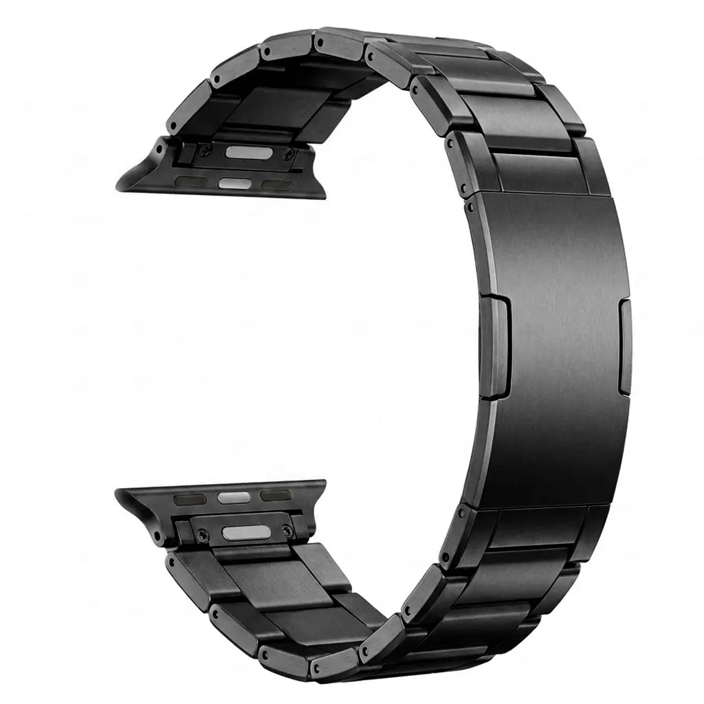 Bracelet titane raffiné Apple Watch (noir)