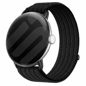 Google Pixel Watch 4 - 45mm Ultra Thin Nylon Strap (Black)