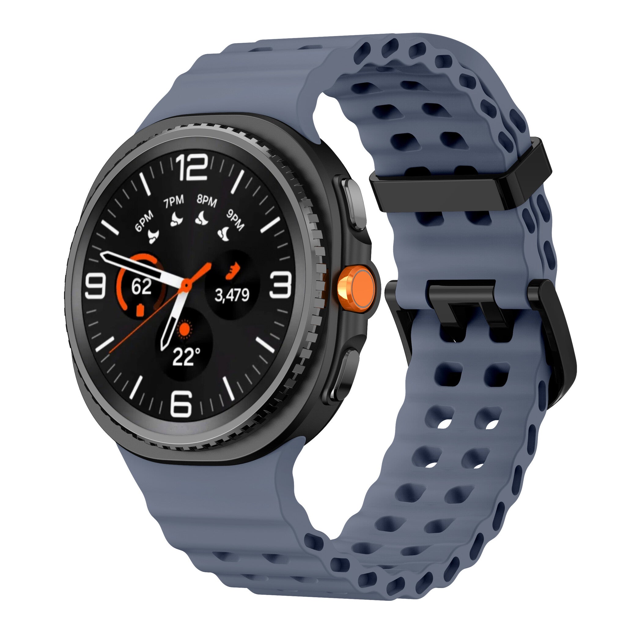 Bracelet Ocean Samsung Galaxy Watch 8 Classic (gris/bleu)