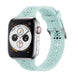 Bracelet silicone à motifs Apple Watch (océan vert)