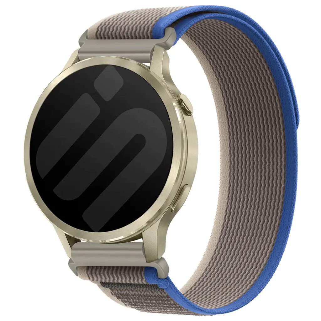 Garmin Approach S12 Trail Nylon Strap (Grey/Blue)