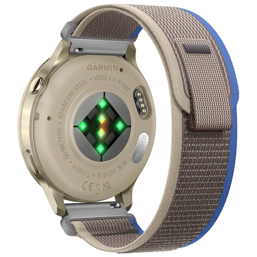 Bracelet nylon trail Garmin Forerunner 255 (gris/bleu)
