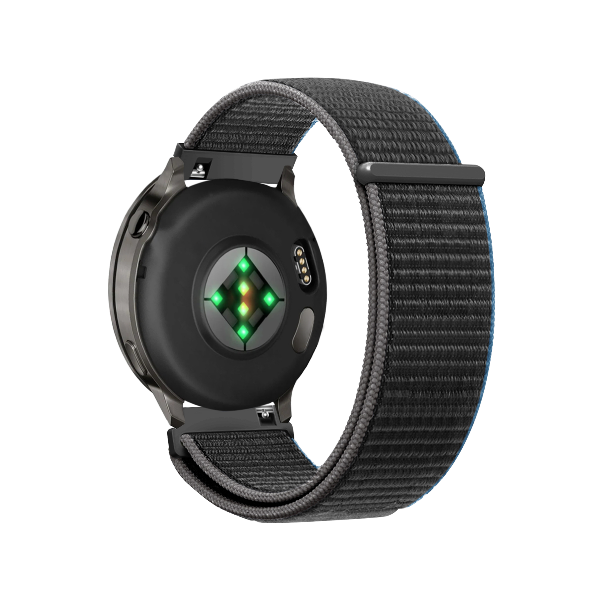 Bandz Bracelet nylon à boucle Garmin D2 Air X15 (charbon)