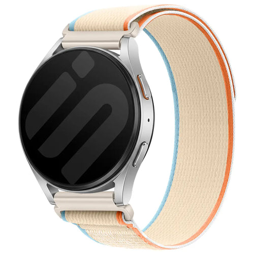 Bracelet nylon trail Amazfit Active 2 (creme)