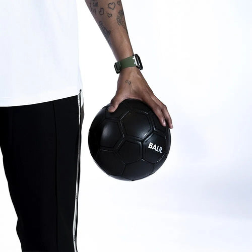 BALR. Bracelet silicone Apple Watch Ultra Liquid (vert/argent)