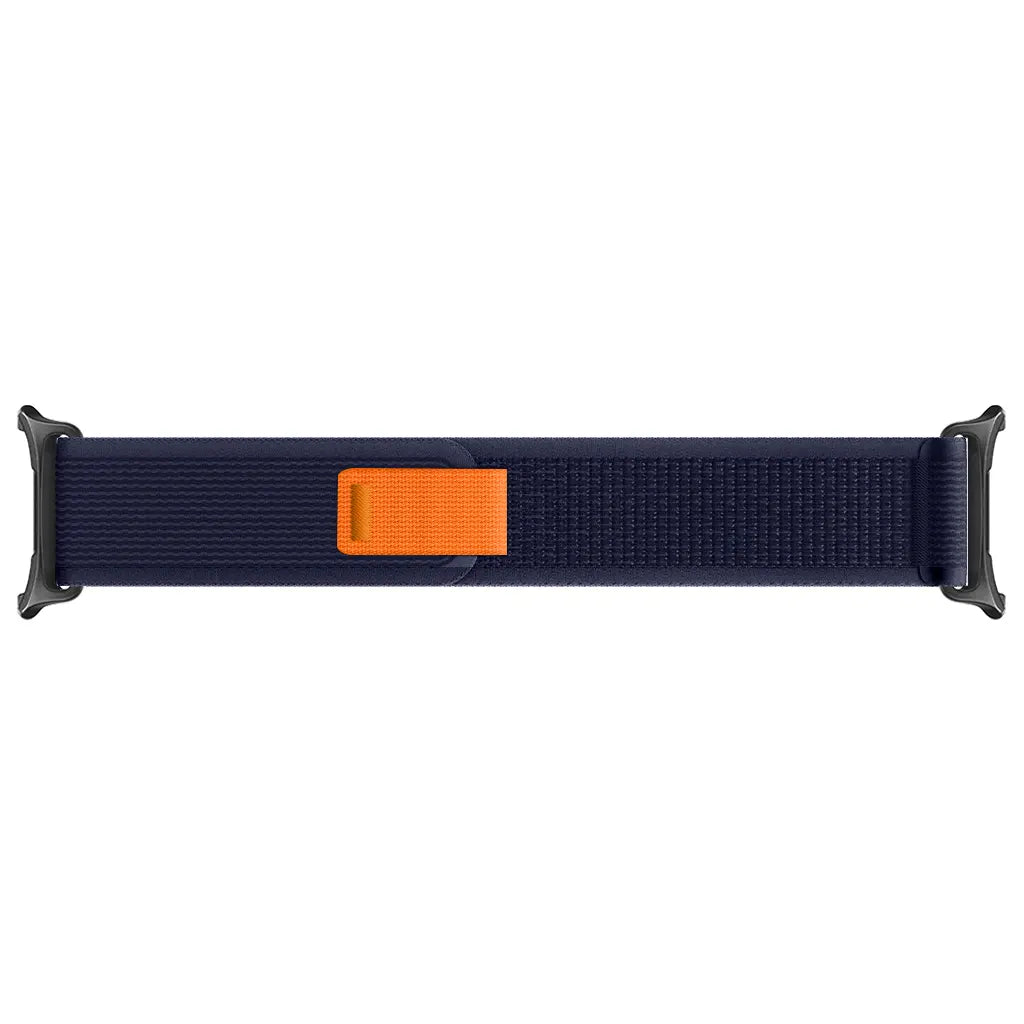 Bracelet nylon trail Samsung Galaxy Watch Ultra (bleu foncé)