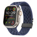Bracelet silicone air avec P-buckle pour Apple Watch (bleu foncé)