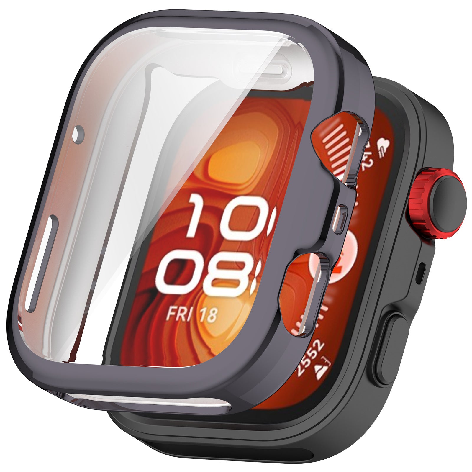 Huawei Watch Fit 4 TPU Case (Dark Grey)