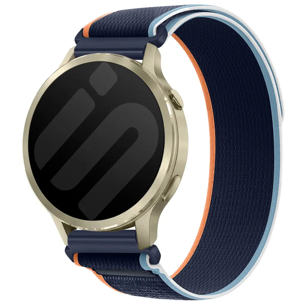 Bracelet nylon trail Garmin Forerunner 255 (mélange de bleu)