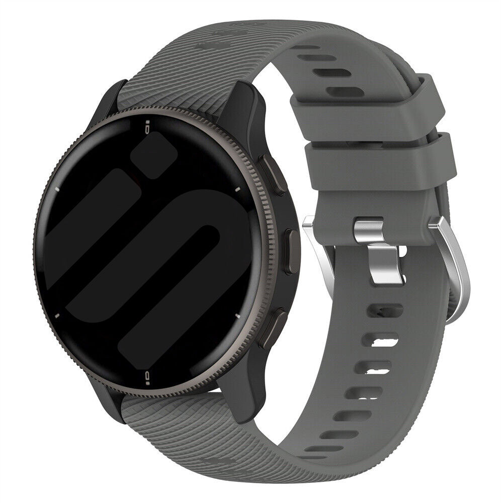 Bracelet silicone Garmin Approach S50 (gris foncé)