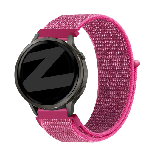 Bandz Garmin Forerunner 170 Nylon Loop Strap (Dragonfruit)