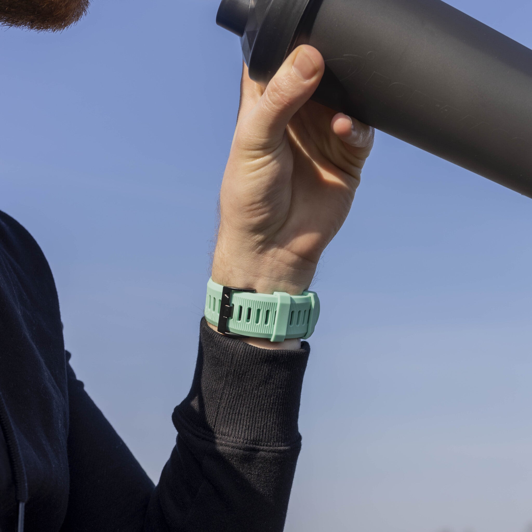 Bracelet silicone Garmin D2 Bravo (turquoise)