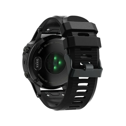 Bracelet silicone Garmin Descent MK2(i) (noir)