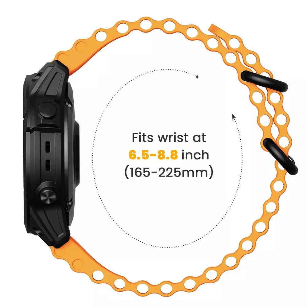 Bracelet Ocean Garmin Fenix 8 Pro - 47mm (orange)
