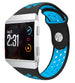 Bracelet sport Fitbit Ionic (noir/bleu)