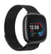 Bracelet Milanaise Fitbit Versa 4 (noir)