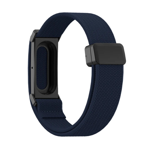 Bandz Fitbit Air Nylon Strap with D-buckle (Dark Blue)