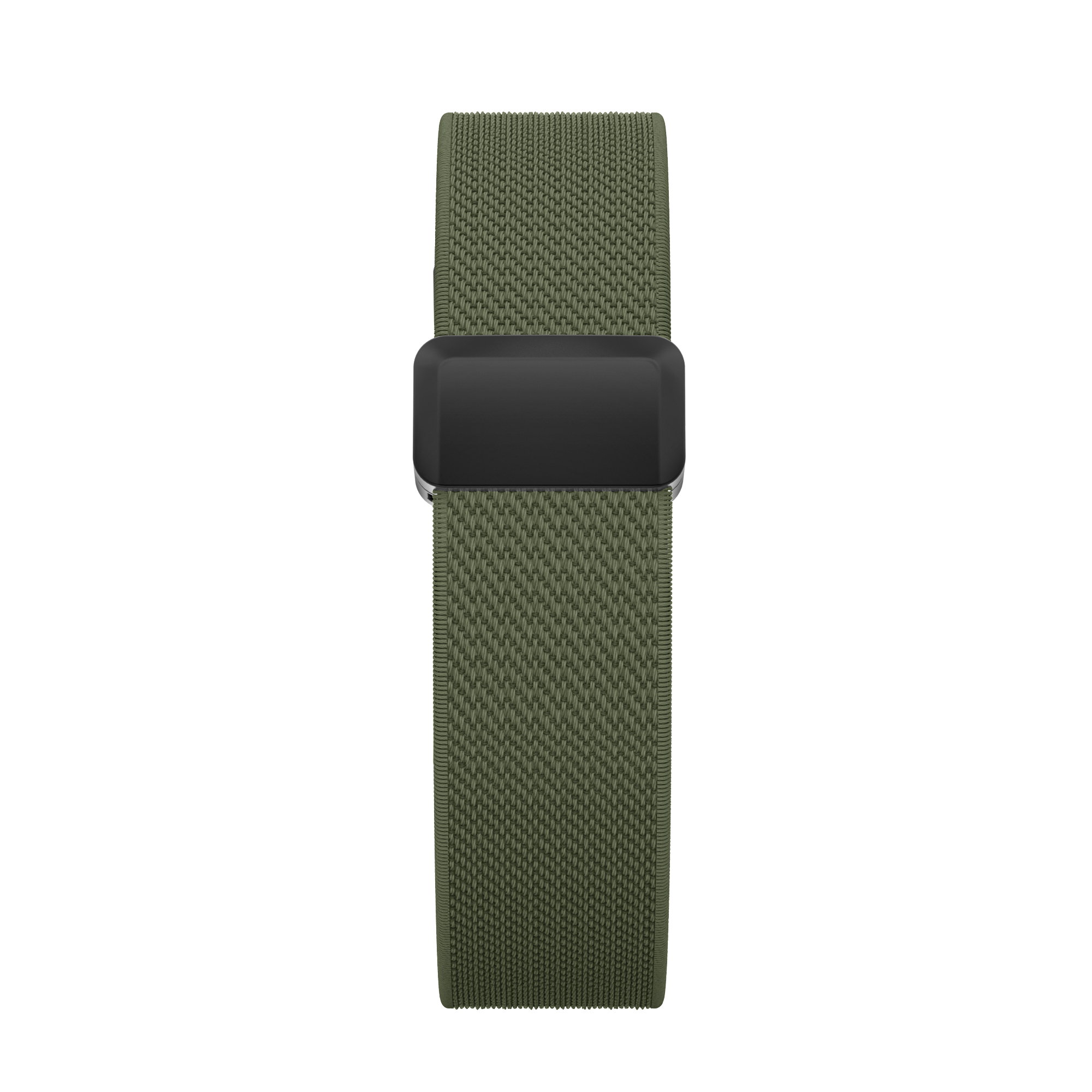 Bandz Bracelet biceps nylon avec boucle-D Fitbit Air (vert militaire)