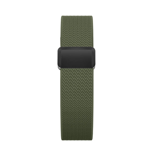 Bandz Bracelet nylon avec boucle-D Fitbit Air (vert militaire)
