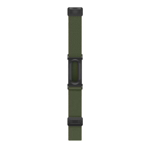 Bandz Bracelet biceps nylon avec boucle-D Fitbit Air (vert militaire)