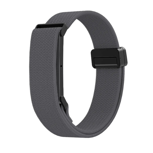 fitbit air nylon band d-buckle grey