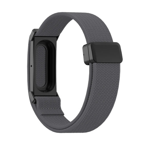 Bandz Fitbit Air Nylon Strap with D-buckle (Dark Grey)