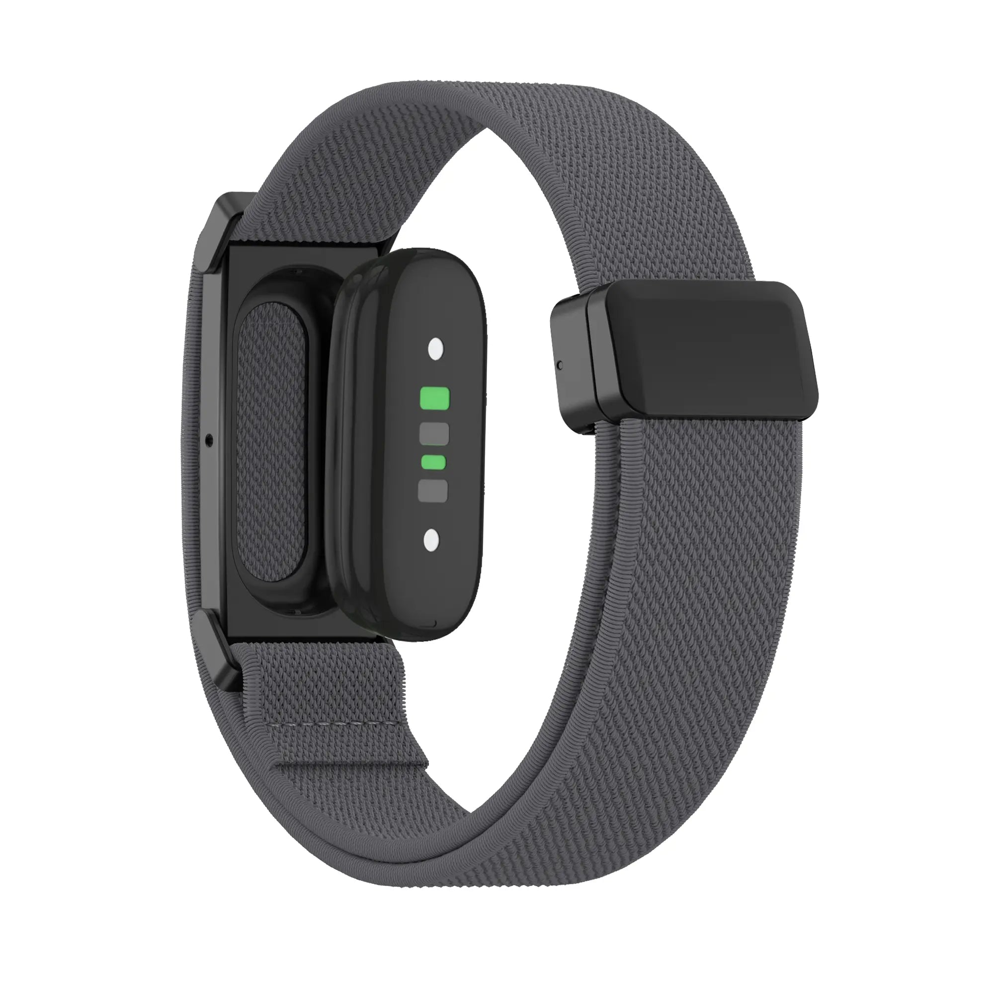 Bandz Fitbit Air Nylon Strap with D-buckle (Dark Grey)