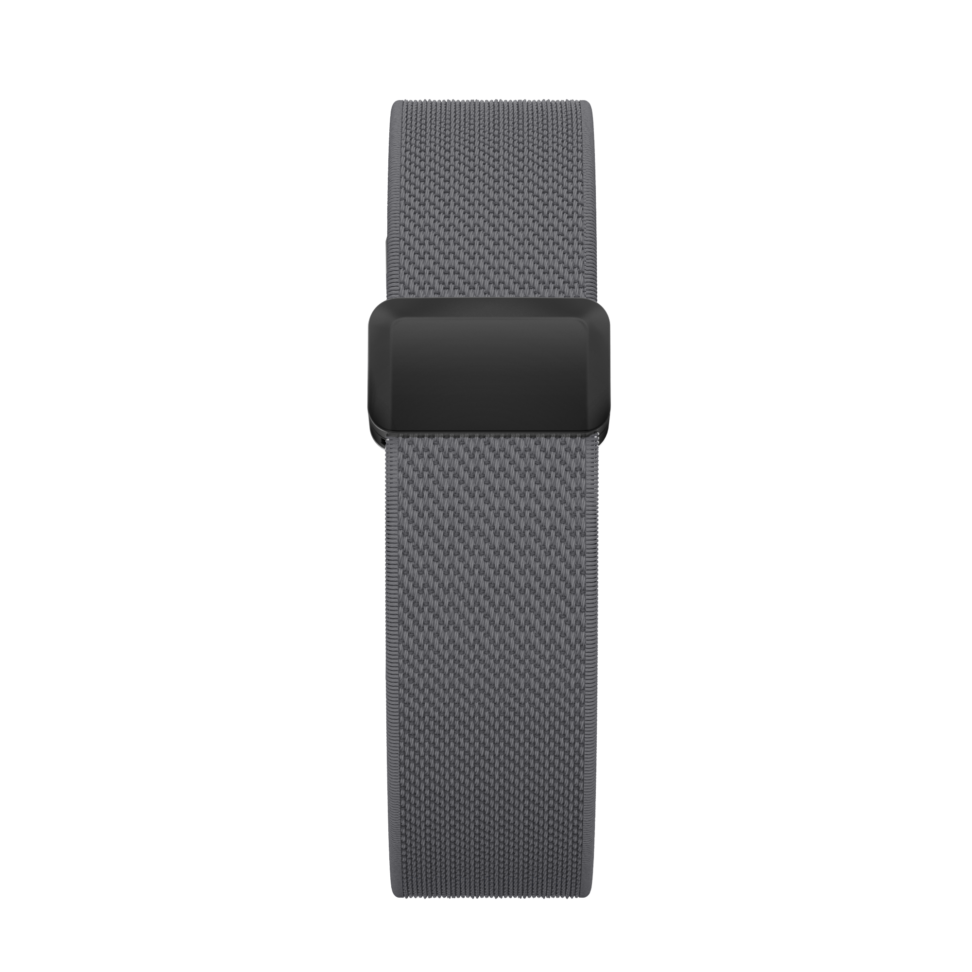 Bandz Fitbit Air Biceps Nylon Bracelet with D-buckle (Dark Grey)