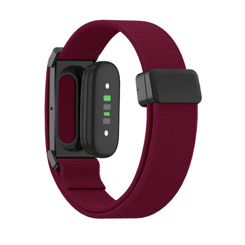Bandz Bracelet nylon avec boucle-D Fitbit Air (rouge)