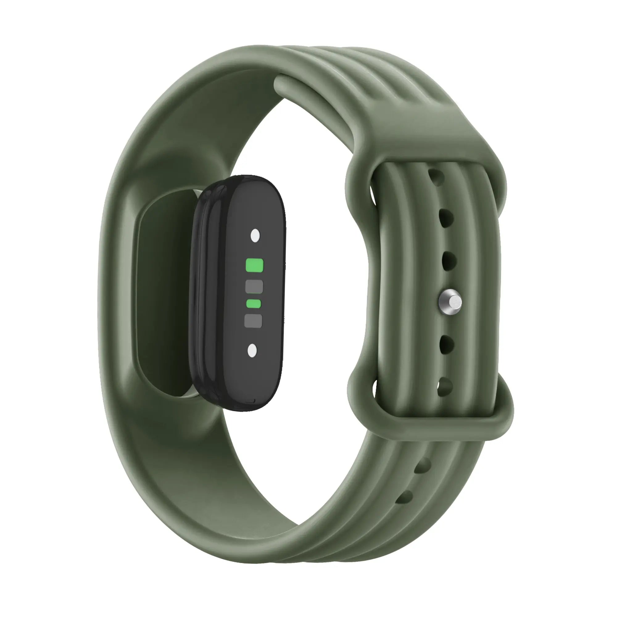 Bandz Bracelet silicone 'Classique' Fitbit Air (vert militaire)