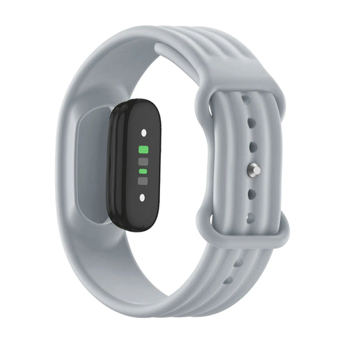 Bandz Bracelet silicone 'Classique' Fitbit Air (gris)