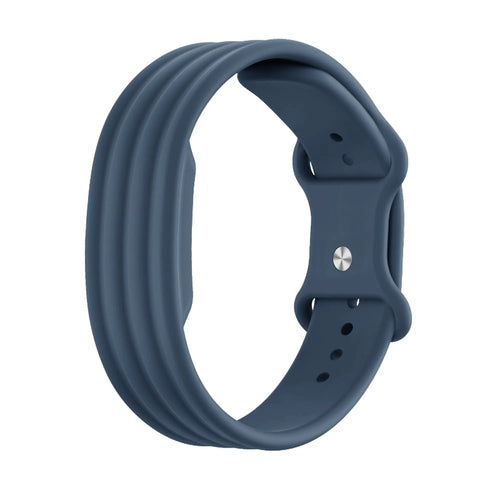 fitbit air silicone band greyblue