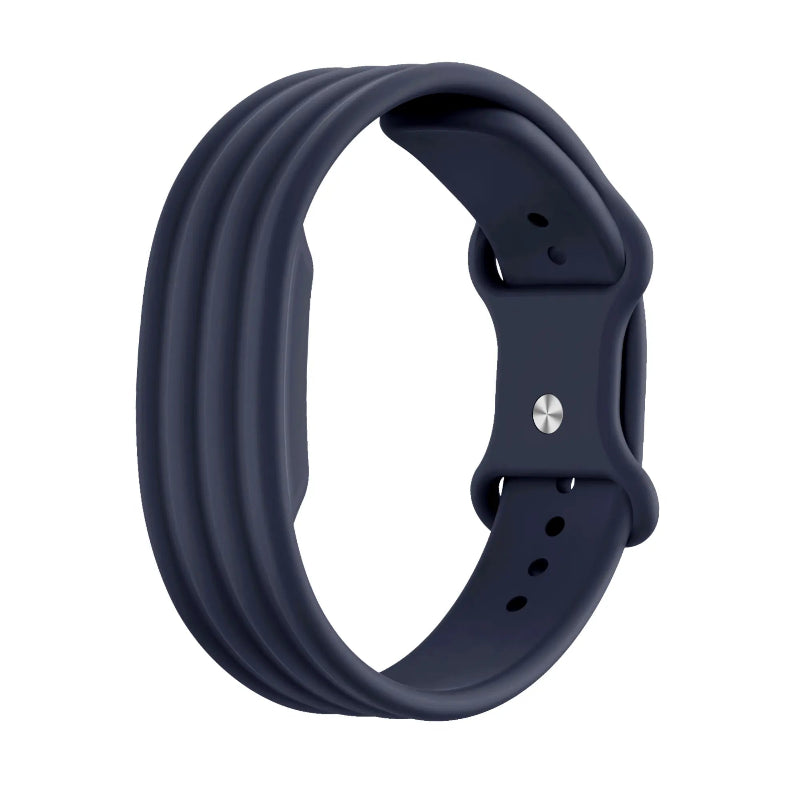 fitbit air silicone band midnight blue