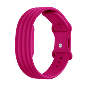 fitbit air silicone band wine red