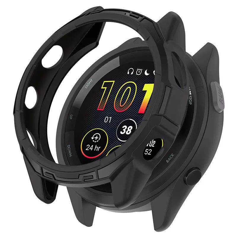 Coque TPU robuste Garmin Forerunner 265 (noir)