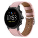 Bracelet cuir Fossil Gen 4 Explorist HR (rose)