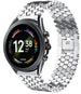 Fossil Gen 6 44mm Steel Strap Hexagons (Silver)