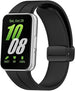Bracelet silicone avec D-buckle Samsung Galaxy Fit 3 (noir) 