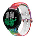 Bracelet silicone coloré Samsung Galaxy Watch 4 40mm