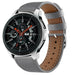 Bracelet cuir Samsung Galaxy Watch 46mm (gris)