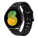 Bracelet silicone à motifs Samsung Galaxy Watch 5 40mm (noir)