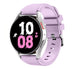Bracelet silicone Samsung Galaxy Watch 5 - 44mm (lilas)